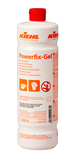 Гель для інтенсивного чищення унітазів та пісуарів KIEHL Powerfix-Gel, 1 л